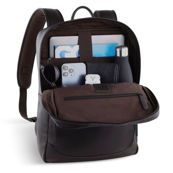 Bugatti Clark Daypack Leather 42 cm Laptop compartment Bugatti Clark Daypack Leather 42 cm Laptop compartment