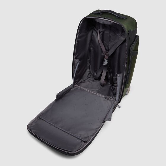 Piquadro Brief 2 roll backpack trolley 53 cm laptop compartment
