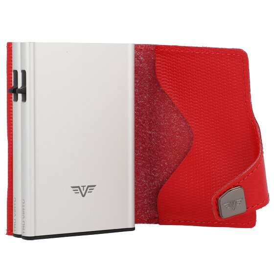 Tru Virtu Click & Slide credit card case wallet RFID leather 6.5 cm