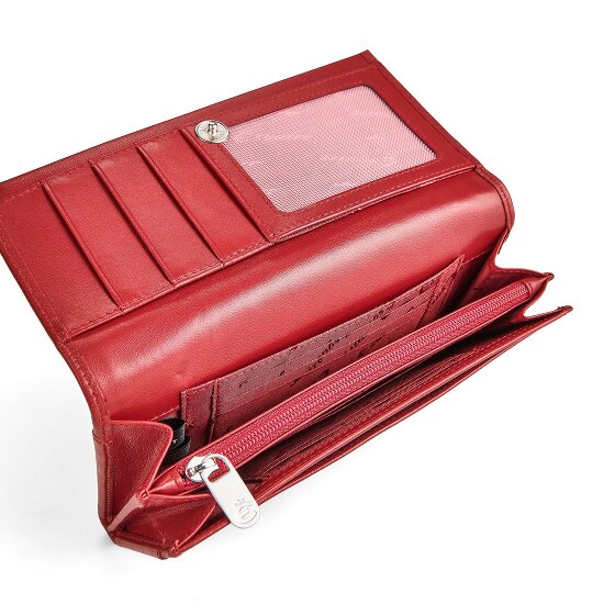 Esquire Silk Wallet RFID protection Genuine Leather 16.5 cm
