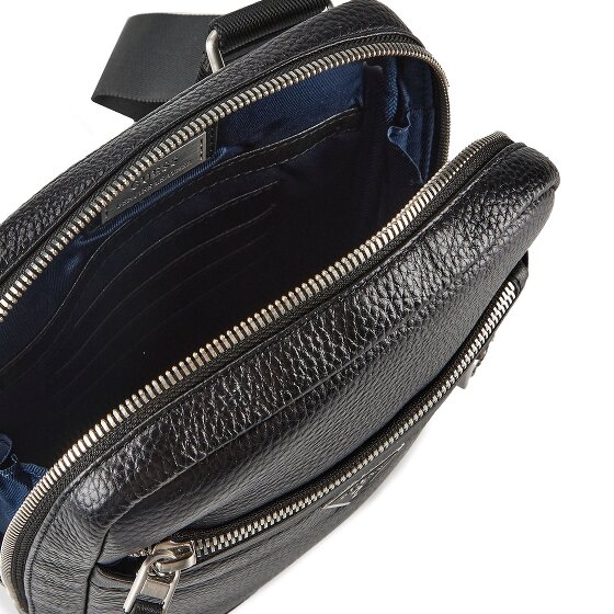 Guess Monaco Mini Bag Shoulder Bag Genuine Leather 18 cm