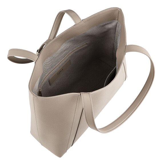 Furla Goccia Shopper Bag L Genuine Leather 37 cm