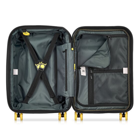 Delsey Paris Rempart 2.0 4 wheels Cabin trolley 55 cm with expansion pleat