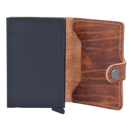 Secrid Miniwallet Credit card case RFID protection Genuine Leather 6.5 cm