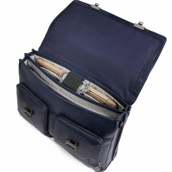 Piquadro Philip Briefcases Messenger Leather 42 cm Laptop compartment