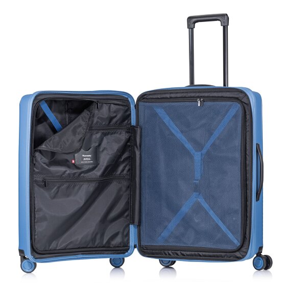 Pack Easy Jet 4 wheels Trolley 64 cm with expansion pleat