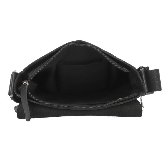 Greenburry Pure Black Shoulder bag Leather 22 cm