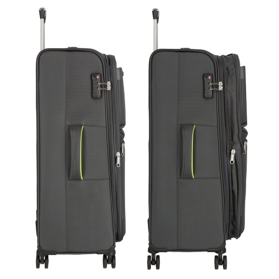 d&n Travel Line 6700 4-wheel trolley 70 cm