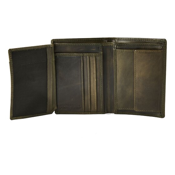 Greenburry Newport Wallet RFID protection Leather 12.5 cm