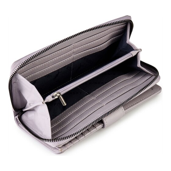 Jack Kinsky Livorno 1026 Wallet RFID protection Genuine Leather 19 cm