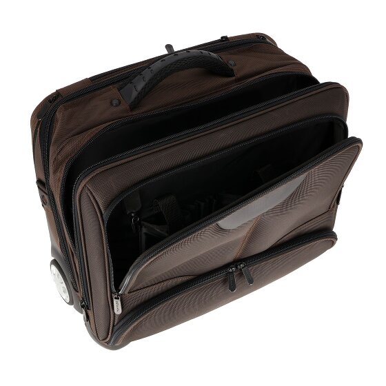 Dermata 2 wheels Business trolley 41 cm Laptop compartment