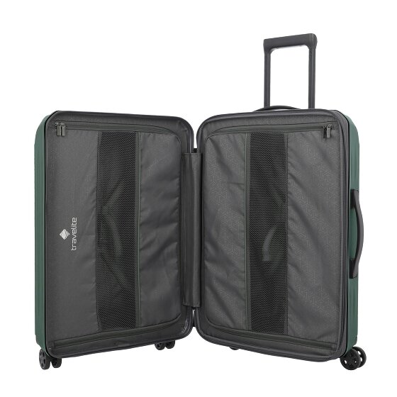 Travelite Dynamiic 4 wheels Suitcase set 3-piece with expansion pleat
