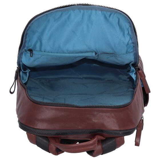 Piquadro Harper backpack RFID leather 40 cm laptop compartment