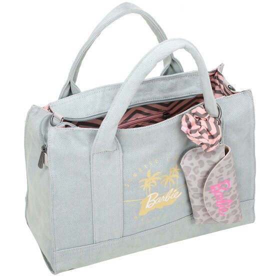 Fritzi aus Preußen Limited Barbie Malibu Denim Shopper Bag 40 cm