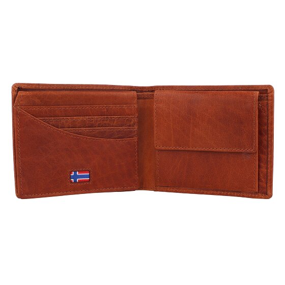 Greenburry House of Norway Wallet RFID protection Leather 12 cm