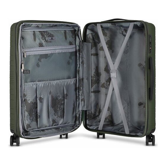 Franky Dallas 3.0 4 wheels Suitcase set 3-piece Expandable