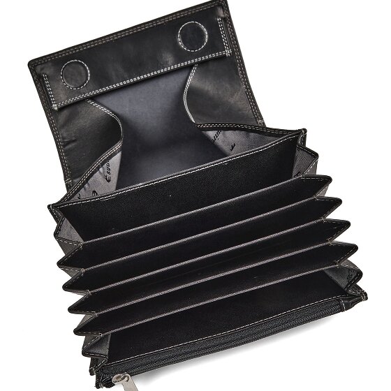 Esquire Dallas Wallet RFID protection Genuine Leather 18 cm