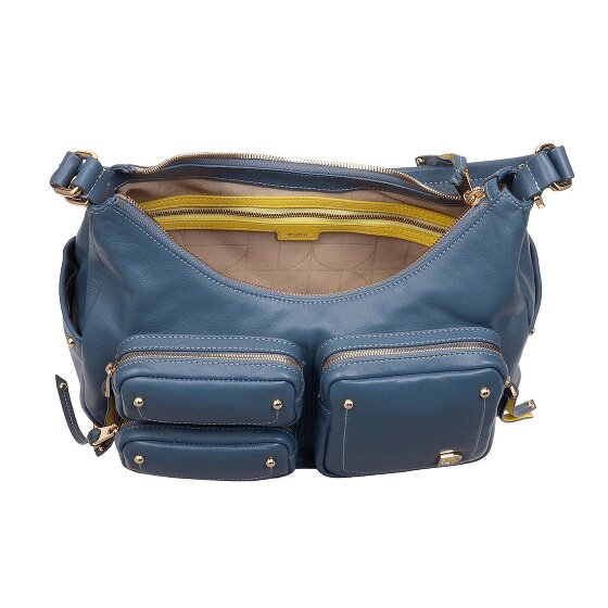 DuDu Pocket Shoulder Bag Genuine Leather 30 cm