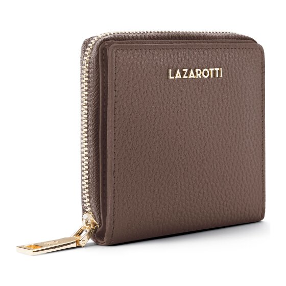 Lazarotti Bologna Leather Medium Zip-Around Wallet Leather 10 cm
