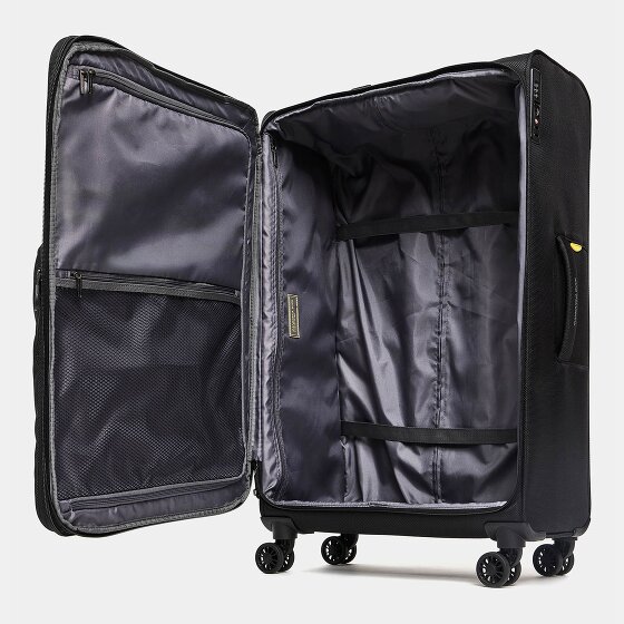 Mandarina Duck Zephyr 4 wheels Trolley L 78 cm with expansion pleat