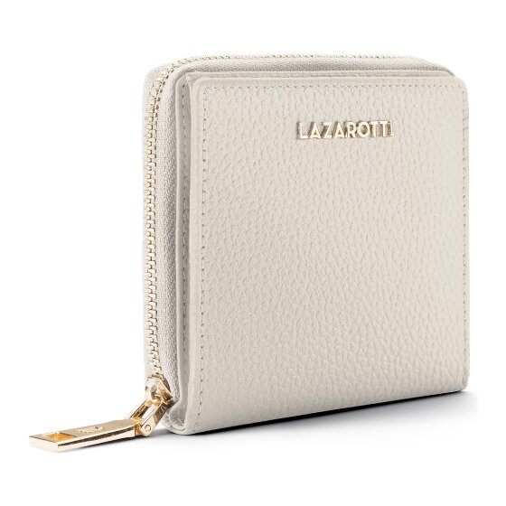 Lazarotti Bologna Leather Medium Zip-Around Wallet, Leather, 10 cm