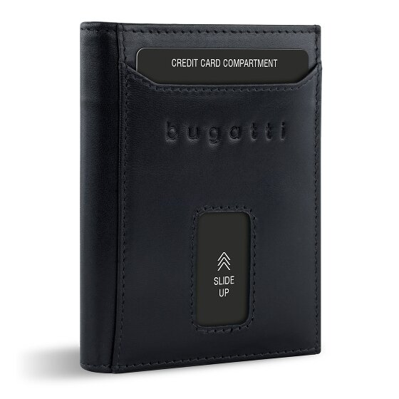 Bugatti Secure Slim Wallet RFID protection Leather 8 cm