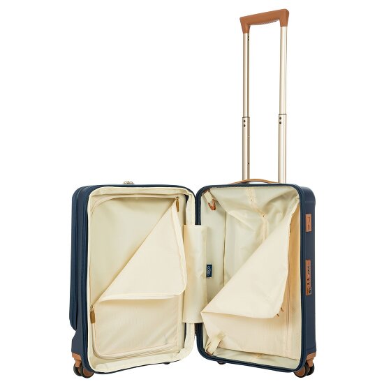 Bric's Capri 4 wheels Cabin trolley 55 cm Laptop compartment with expansion pleat