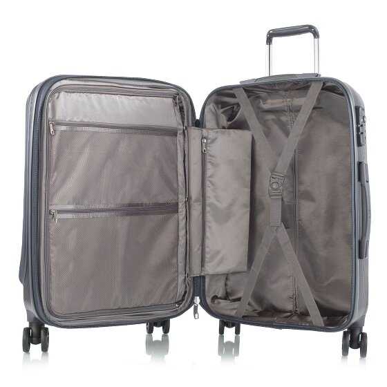 Heys Vantage 4 wheels Suitcase set 3-piece with expansion pleat