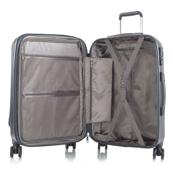 Heys Vantage 4 wheels Suitcase set 3-piece with expansion pleat