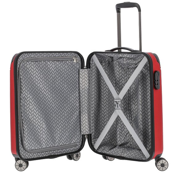 Travelite City S 4 Roll Cabin Trolley 55 cm
