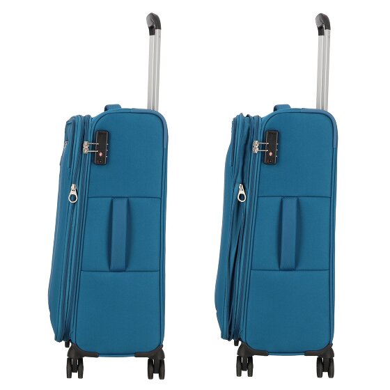American Tourister Blazing Ride 4 wheels Suitcase set 3-piece with expansion pleat