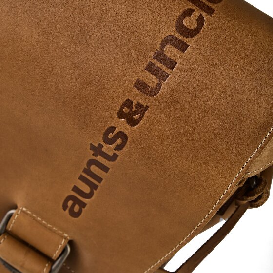 aunts & uncles Heritage Messenger Genuine Leather 33 cm