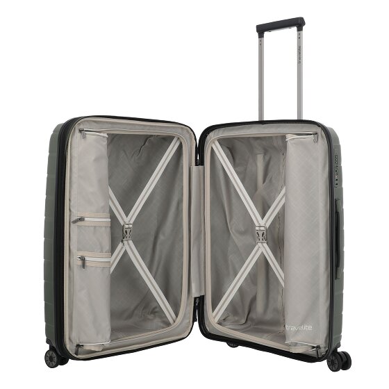 Travelite Air Base 4 wheels Trolley M 67 cm with expansion pleat