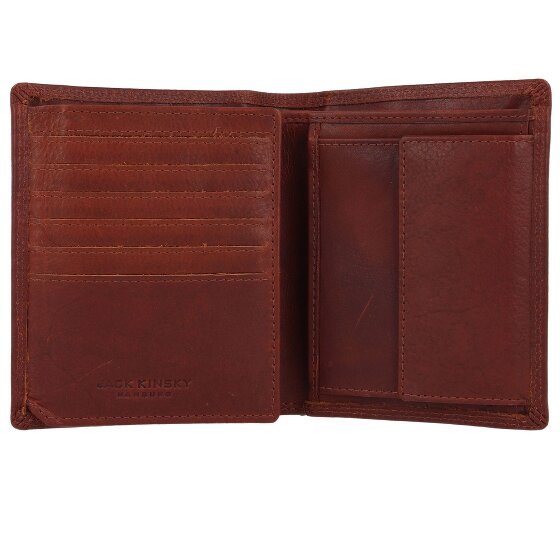 Jack Kinsky Risör Wallet RFID protection Leather 11 cm Jack Kinsky Risör Wallet RFID protection Leather 11 cm