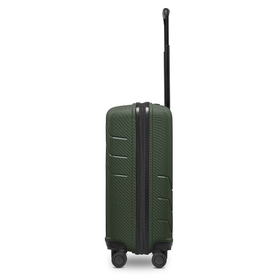 Redolz Essentials 17 4-wheel Cabin suitcase, 55 cm, with Soft-Pocket Laptop Compartment
