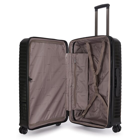 Stratic Bright+ 4 wheels Trolley L 76 cm with expansion pleat