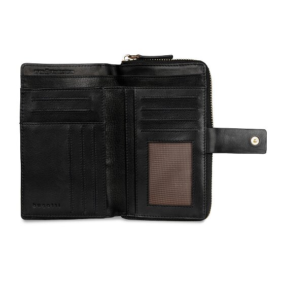 Bugatti Noemi Wallet RFID protection Leather 16 cm