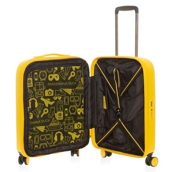 Mandarina Duck Logoduck + 4 wheels Cabin trolley S 55 cm Mandarina Duck Logoduck + 4 wheels Cabin trolley S 55 cm