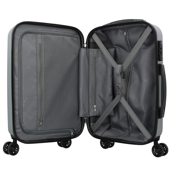 Bugatti Lima 2.0 4-Wheel Cabin Trolley 55 cm with double wheels