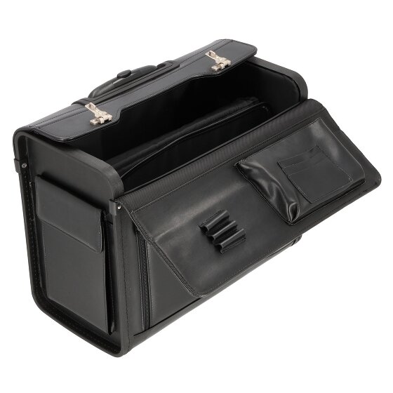 Dermata 2 Roll Pilot Trolley Leather 45,5 cm Laptop compartment Dermata 2 Roll Pilot Trolley Leather 45,5 cm Laptop compartment