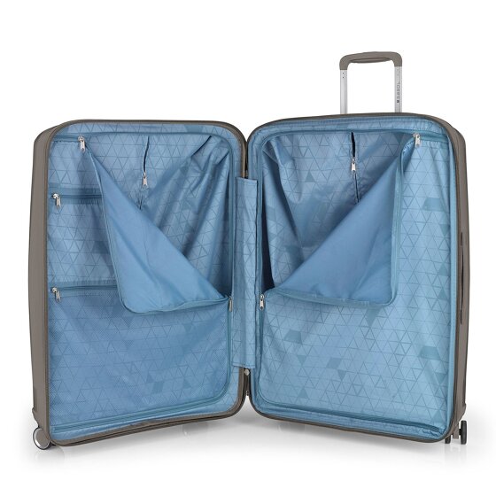 Gabol Queens 4 wheels Suitcase set 2-piece with expansion pleat