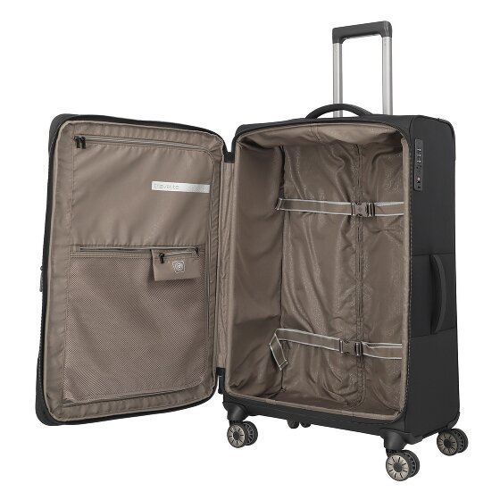Travelite Crosslite 4 wheels Trolley XL 81 cm with expansion pleat