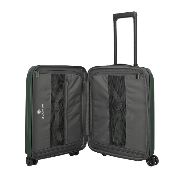 Travelite Dynamiic 4 wheels Cabin trolley 55 cm with expansion pleat