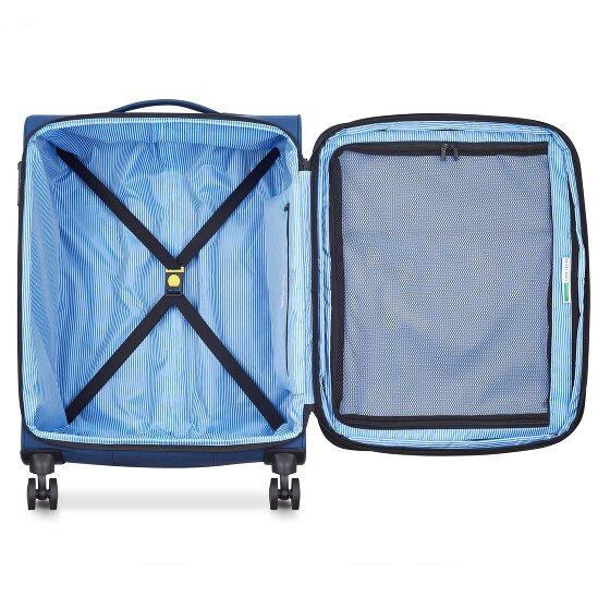 Delsey Paris x United Colors of Benetton BE 4-wheeled trolley 65 cm with expansion fold