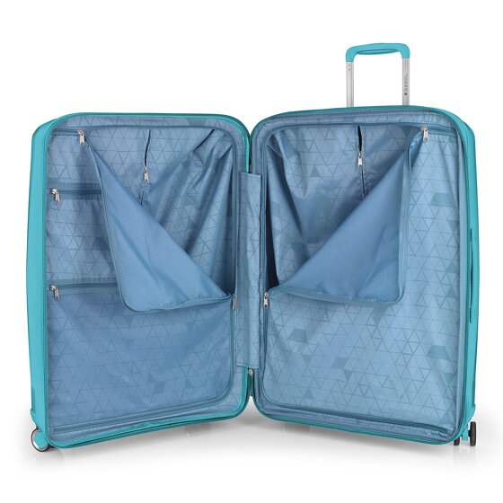 Gabol Queens 4 wheels Suitcase set 2-piece with expansion pleat