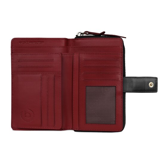 Bugatti Viola Wallet RFID protection Leather 16 cm