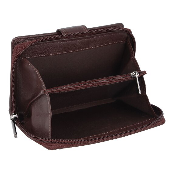 mano Donna Giulia wallet leather 9 cm