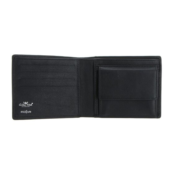 Golden Head Dublin Wallet RFID protection Genuine Leather 10 cm