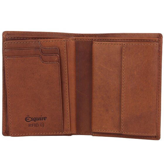 Esquire Dallas Wallet RFID protection Leather 10 cm