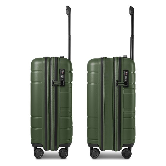 Redolz Essentials 11 4 wheels Cabin suitcase 55 cm Expandable